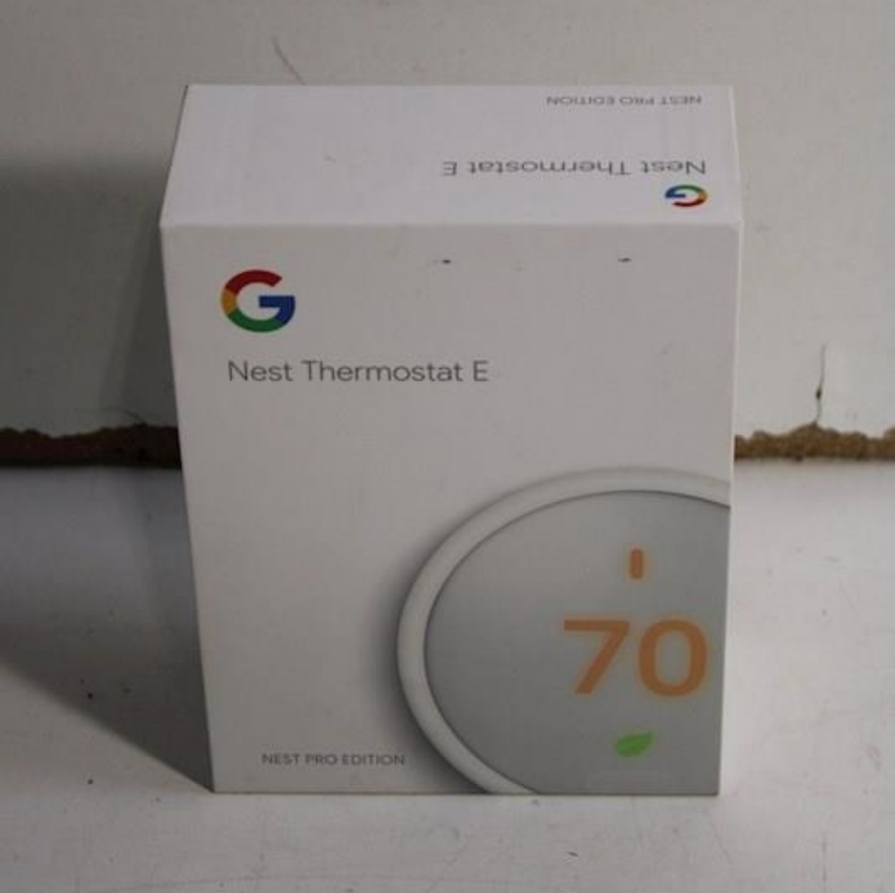 Sealed! Google, T4000ES, Nest Thermostat E, Smart Thermostat White